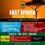 East Africa Mission 2026: Rwanda & Uganda